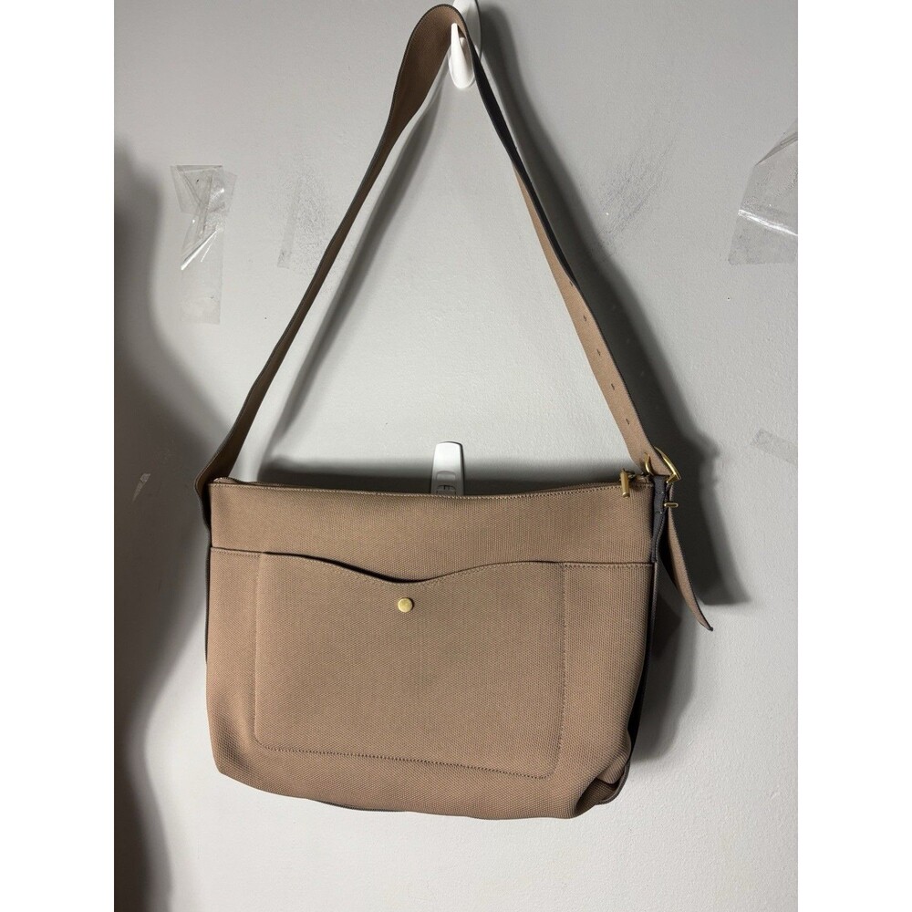 Cuyana  Dk Beige Slouch Sling Shoulder / Crossbody Bag